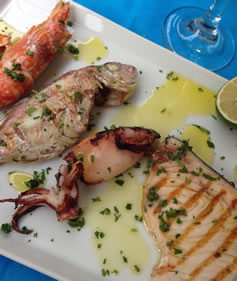 Sicilian seafood recipe development Christine McFadden