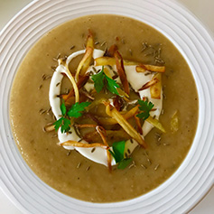 Parsnip Soup - Roasted Parsnip and Cumin Soup